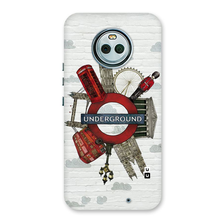 Underground Design Back Case for Moto X4