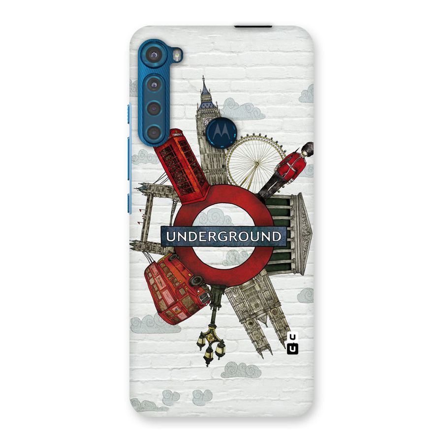 Underground Design Back Case for Motorola One Fusion Plus
