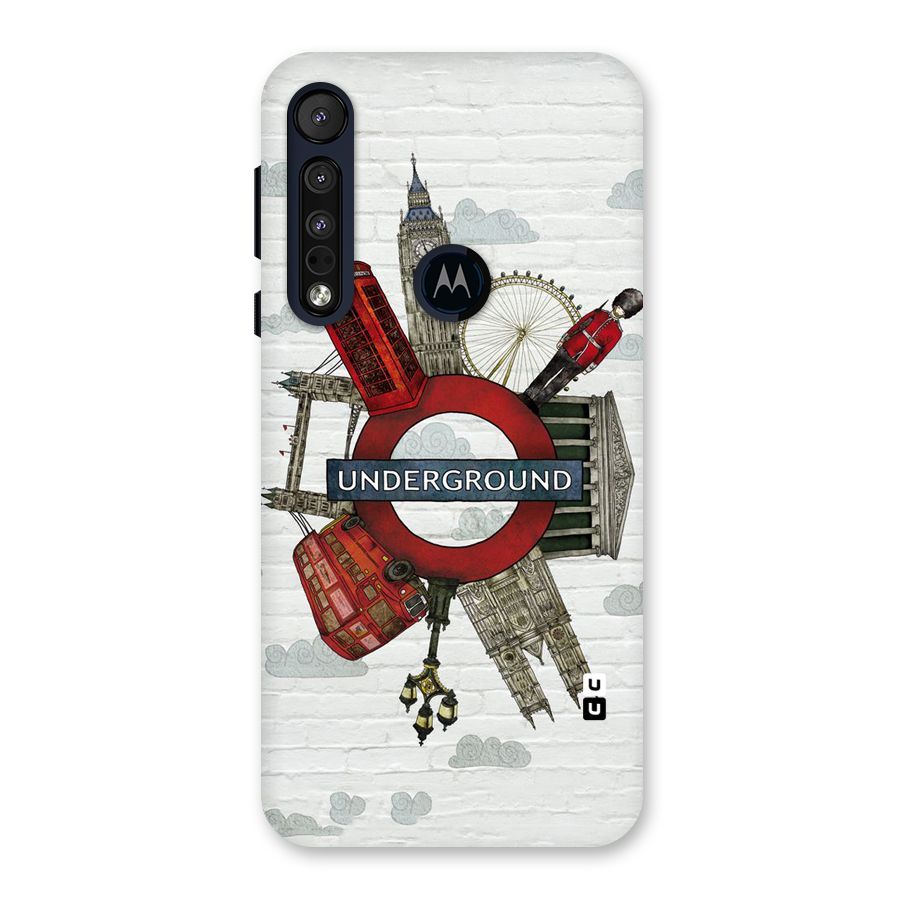 Underground Design Back Case for Motorola One Macro