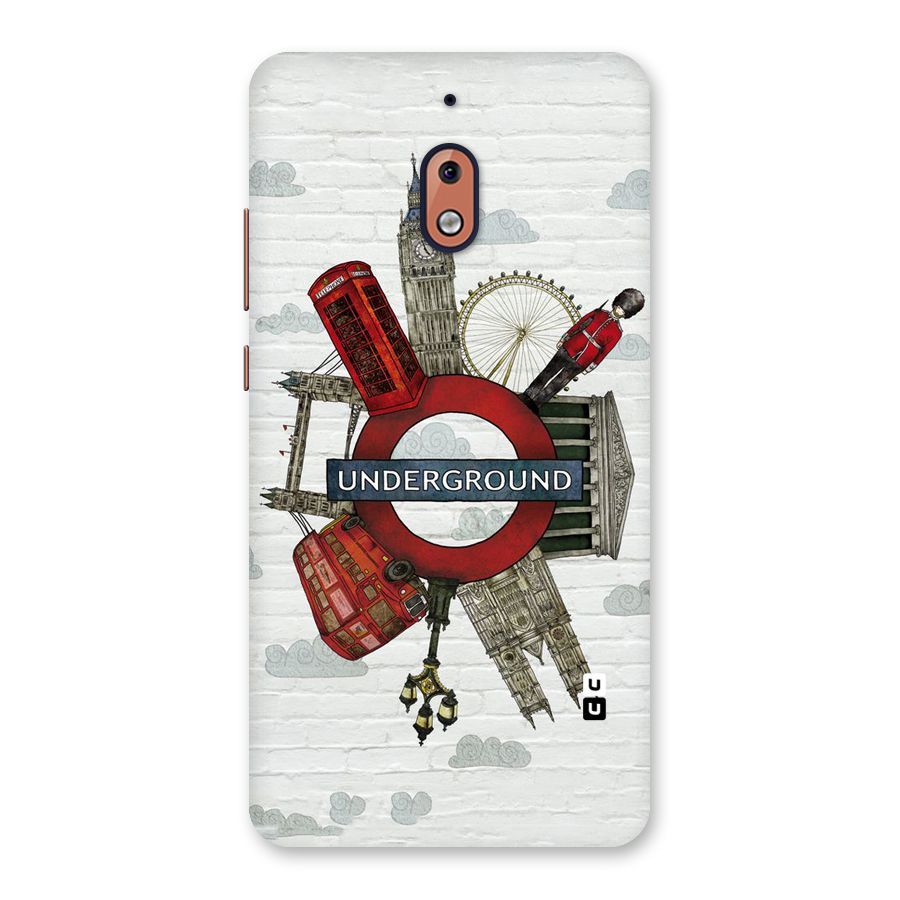 Underground Design Back Case for Nokia 2.1