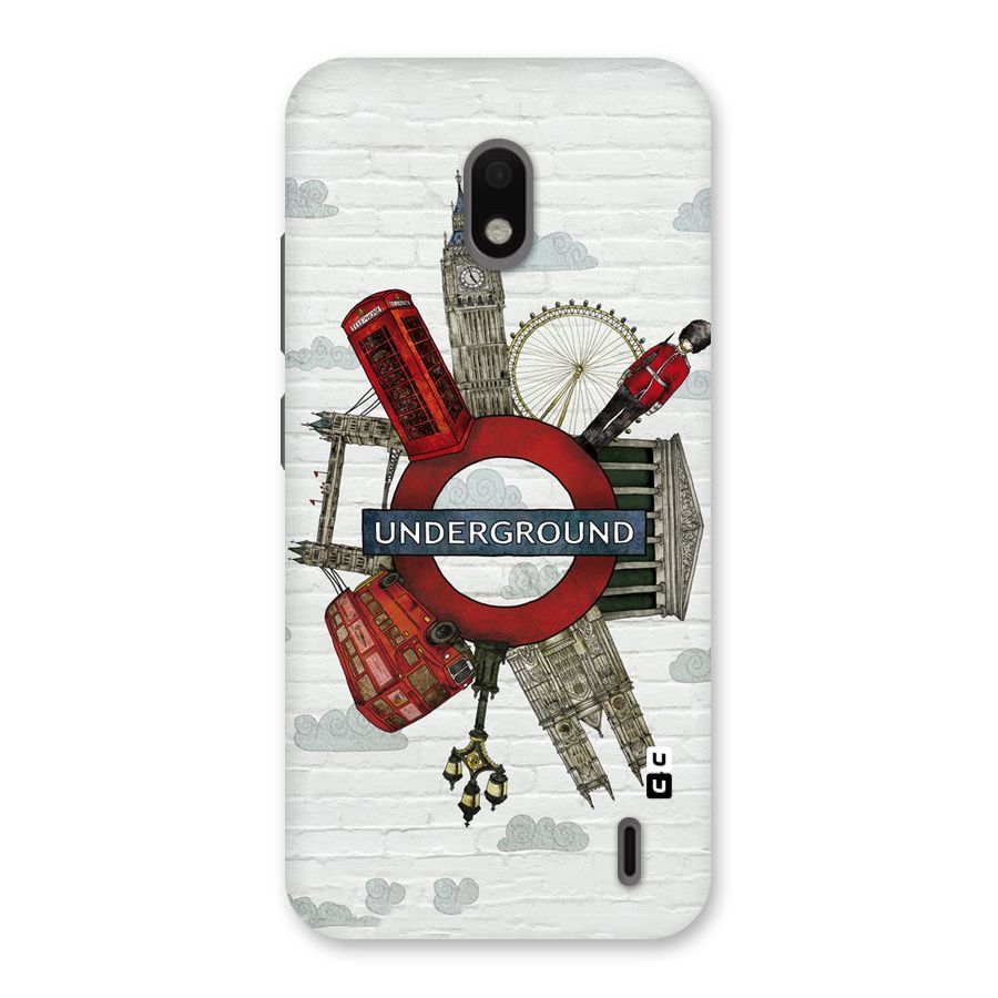 Underground Design Back Case for Nokia 2.2