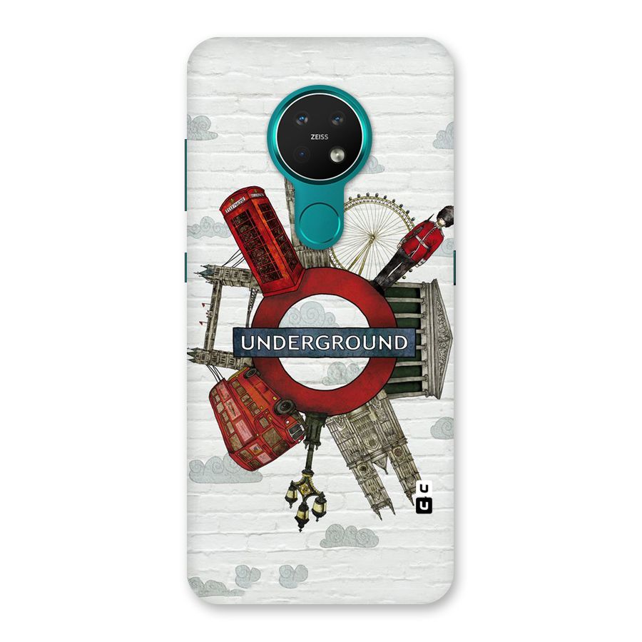 Underground Design Back Case for Nokia 7.2