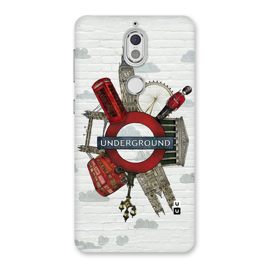 Underground Design Back Case for Nokia 7