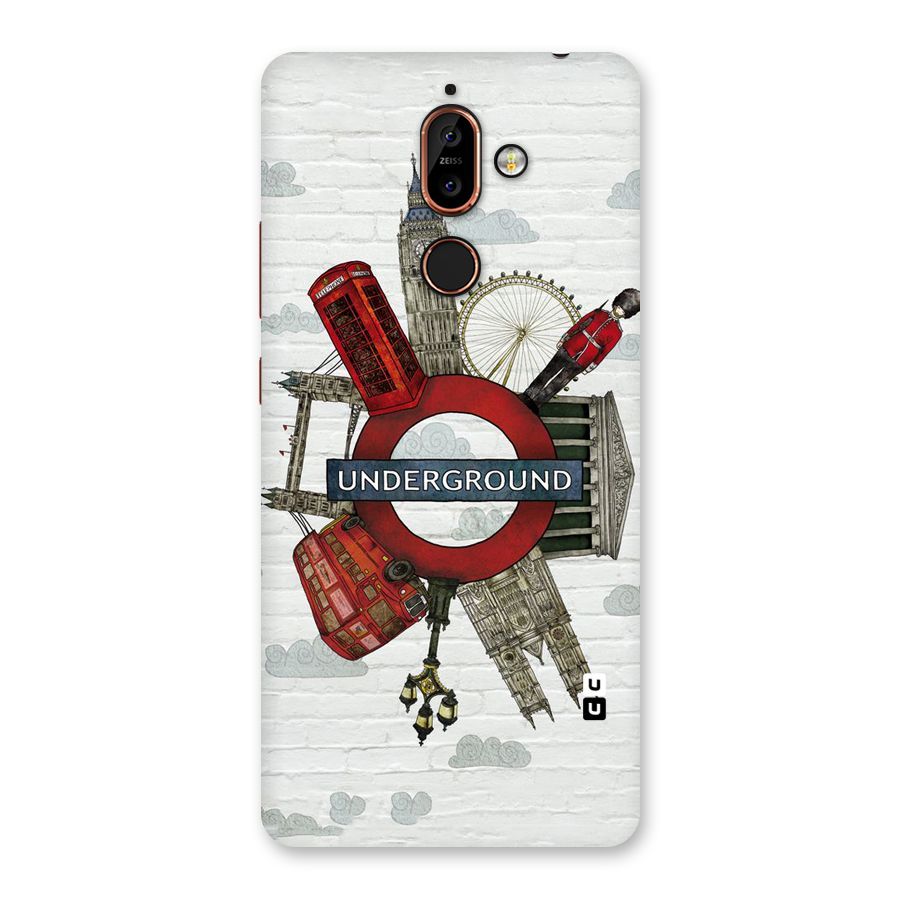 Underground Design Back Case for Nokia 7 Plus