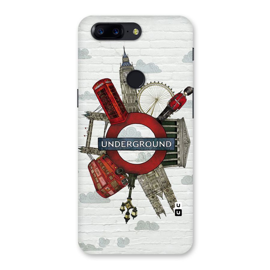 Underground Design Back Case for OnePlus 5T