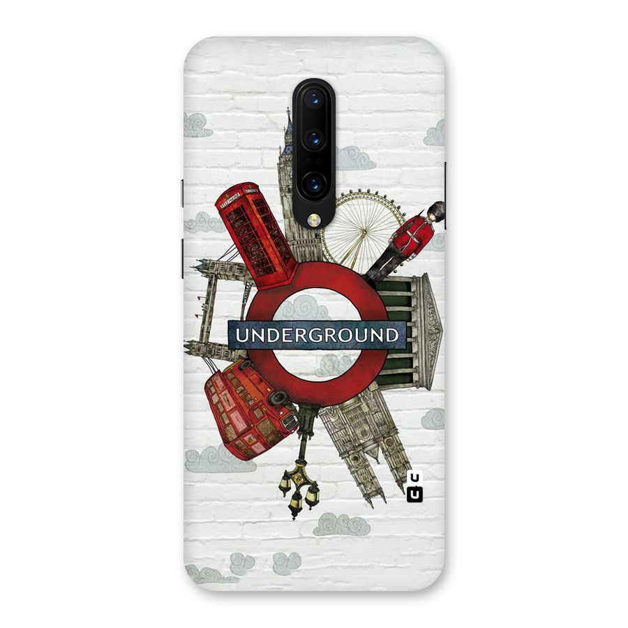 Underground Design Back Case for OnePlus 7 Pro