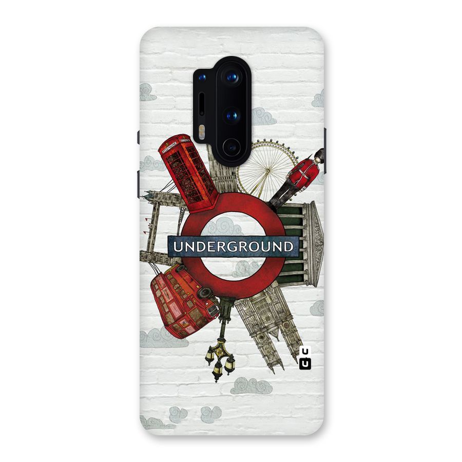 Underground Design Back Case for OnePlus 8 Pro