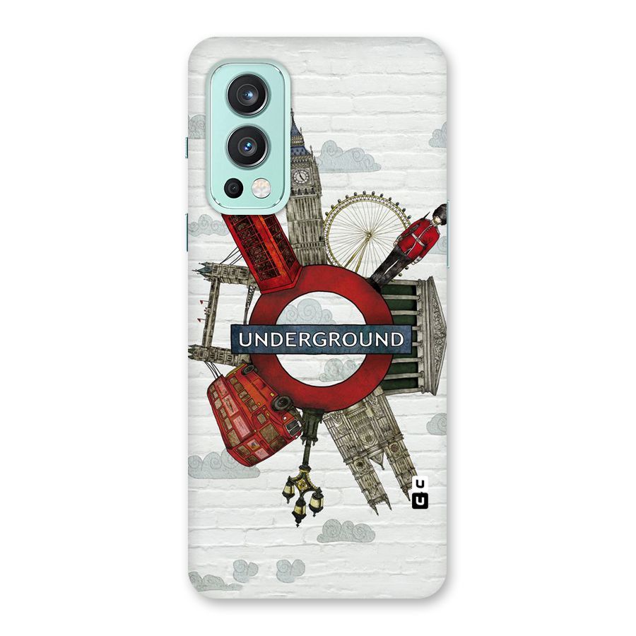 Underground Design Back Case for OnePlus Nord 2 5G