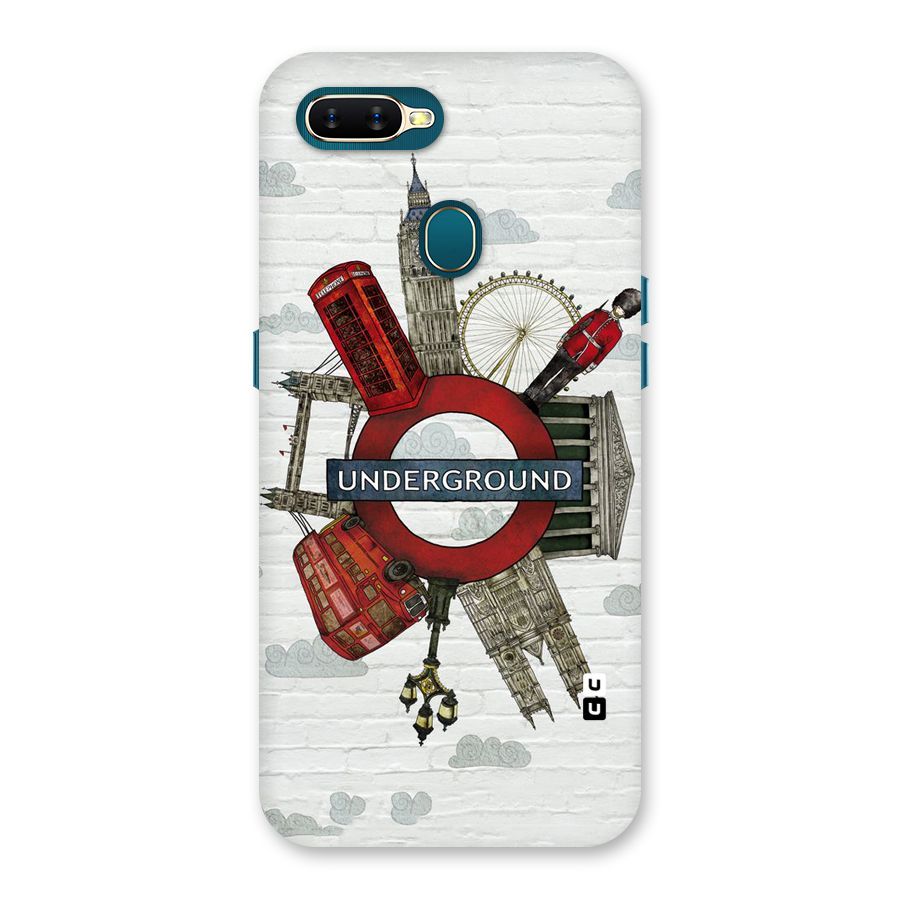 Underground Design Back Case for Oppo A11k
