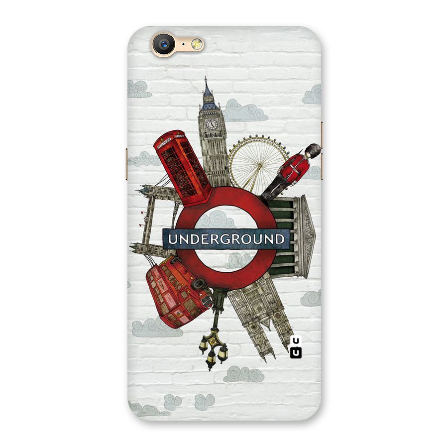 Underground Design Back Case for Oppo A39