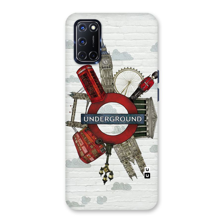 Underground Design Back Case for Oppo A52
