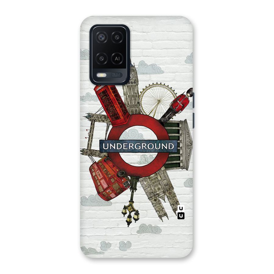 Underground Design Back Case for Oppo A54