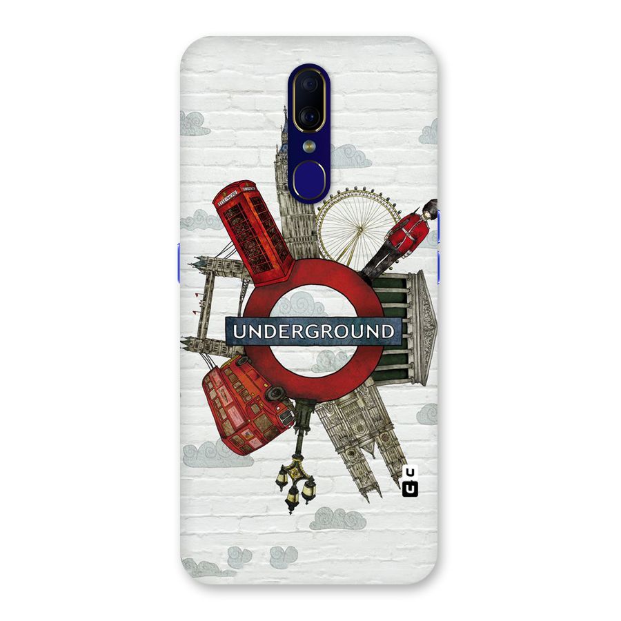 Underground Design Back Case for Oppo F11