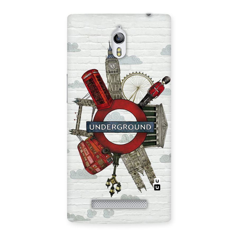 Underground Design Back Case for Oppo Find 7