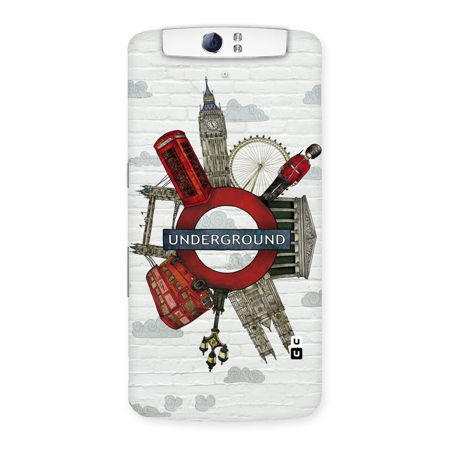 Underground Design Back Case for Oppo N1