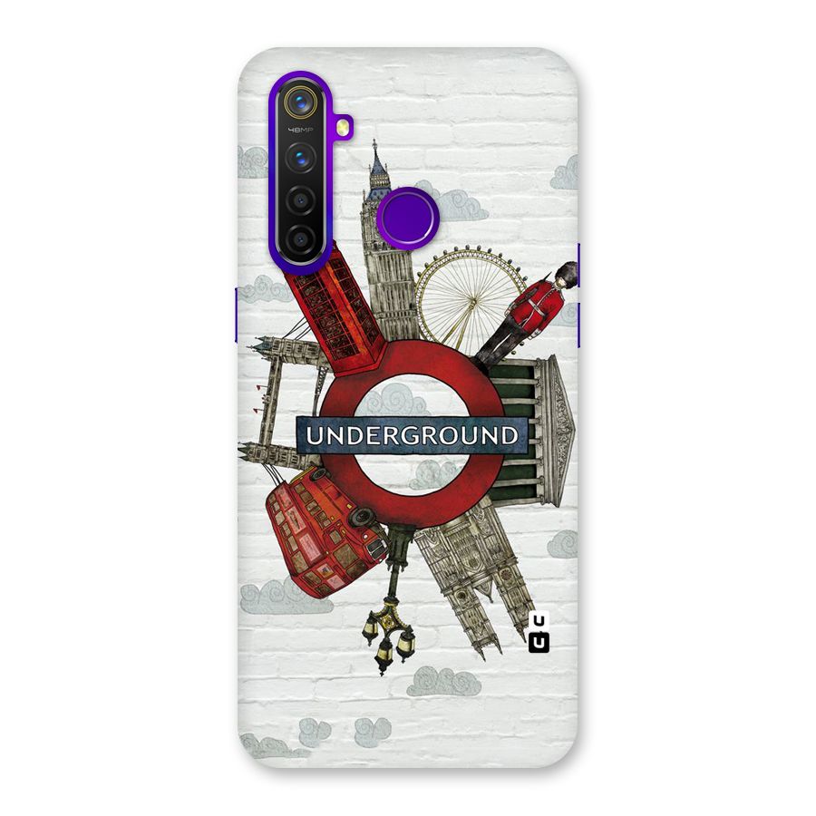Underground Design Back Case for Realme 5 Pro