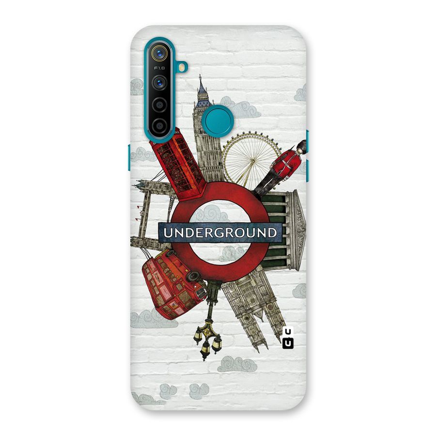 Underground Design Back Case for Realme 5i