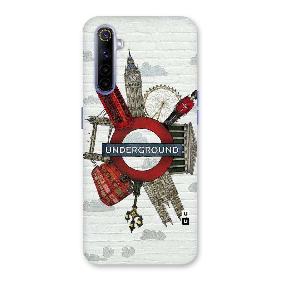 Underground Design Back Case for Realme 6i