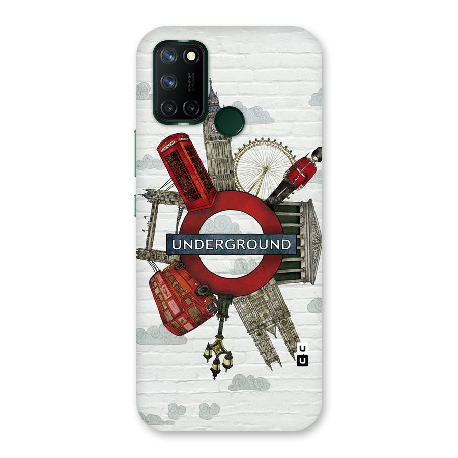 Underground Design Back Case for Realme 7i