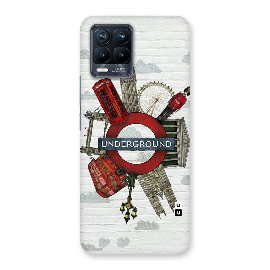 Underground Design Back Case for Realme 8 Pro