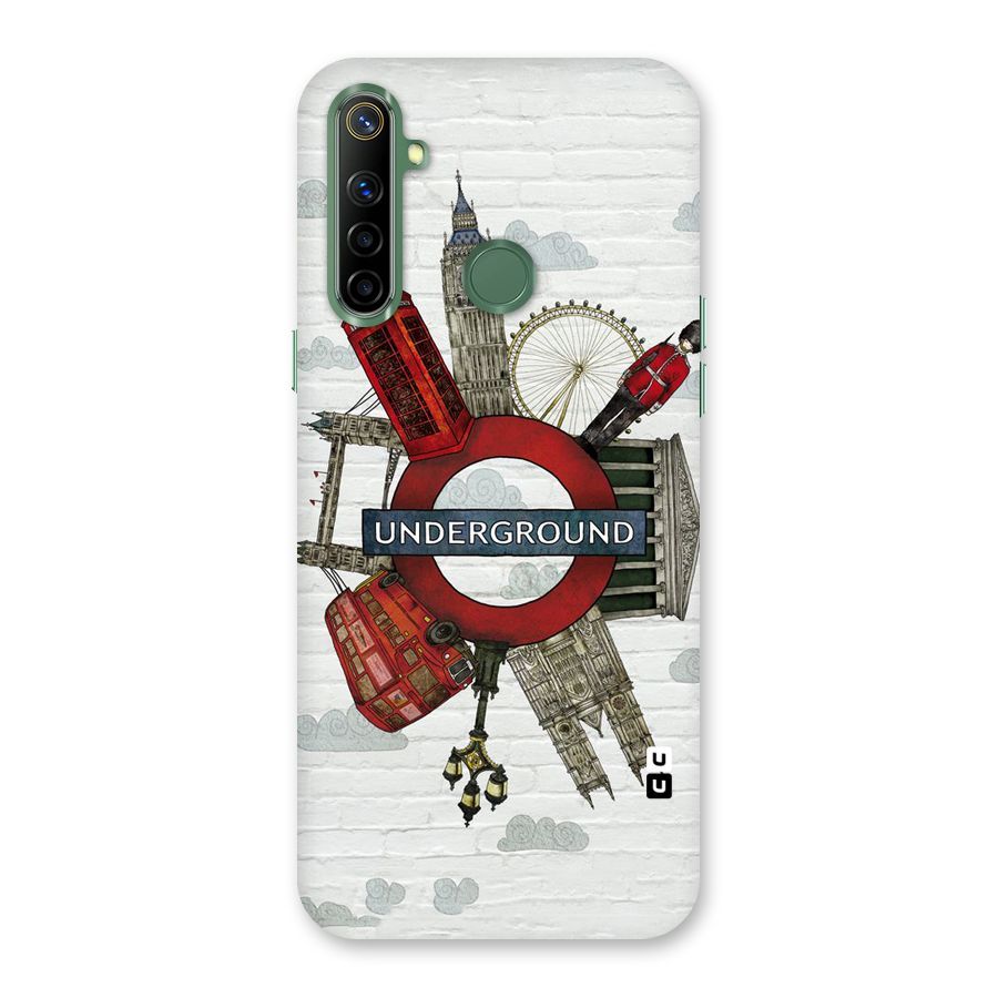 Underground Design Back Case for Realme Narzo 10