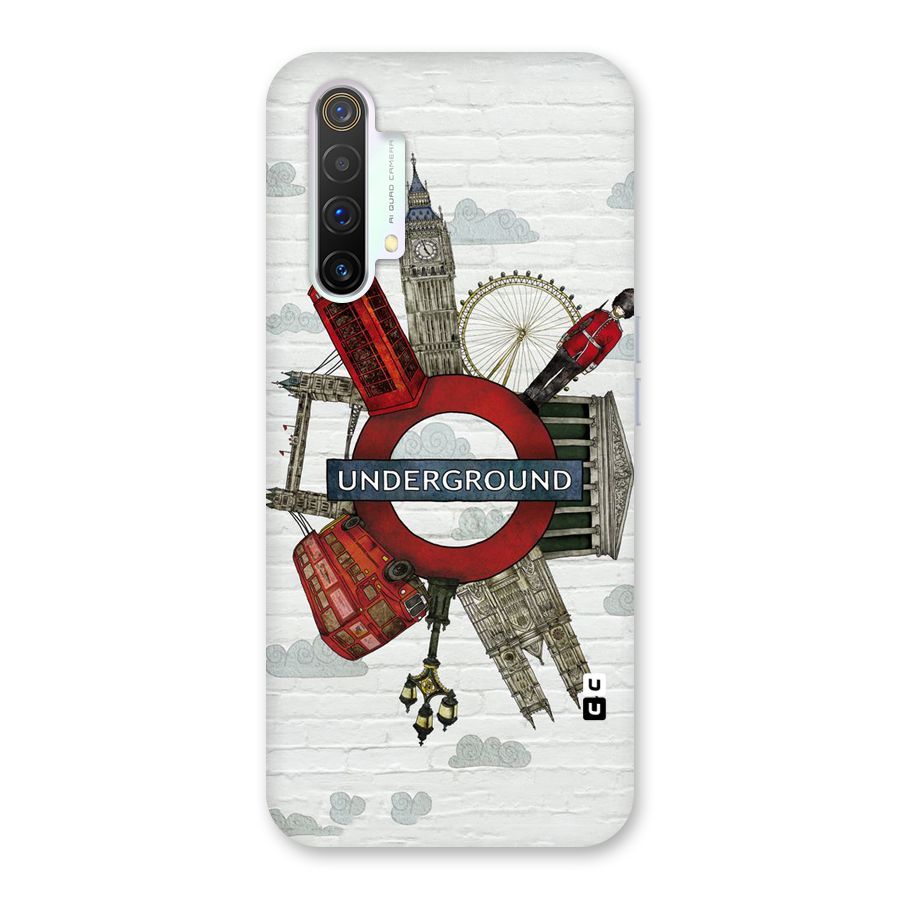 Underground Design Back Case for Realme X3