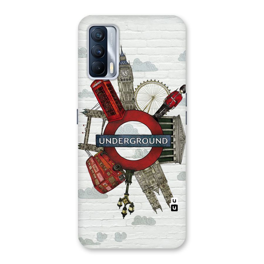 Underground Design Back Case for Realme X7