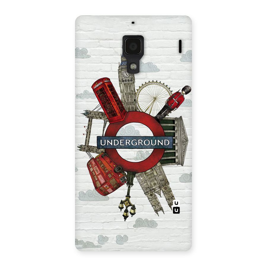 Underground Design Back Case for Redmi 1S