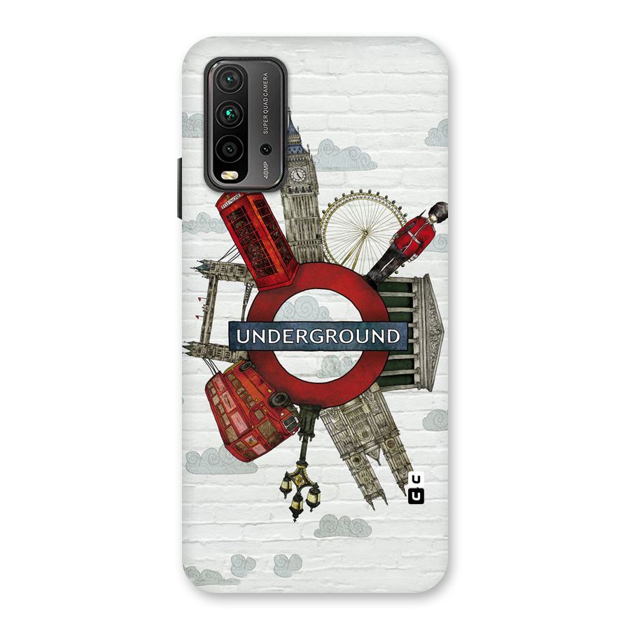 Underground Design Back Case for Redmi 9 Power