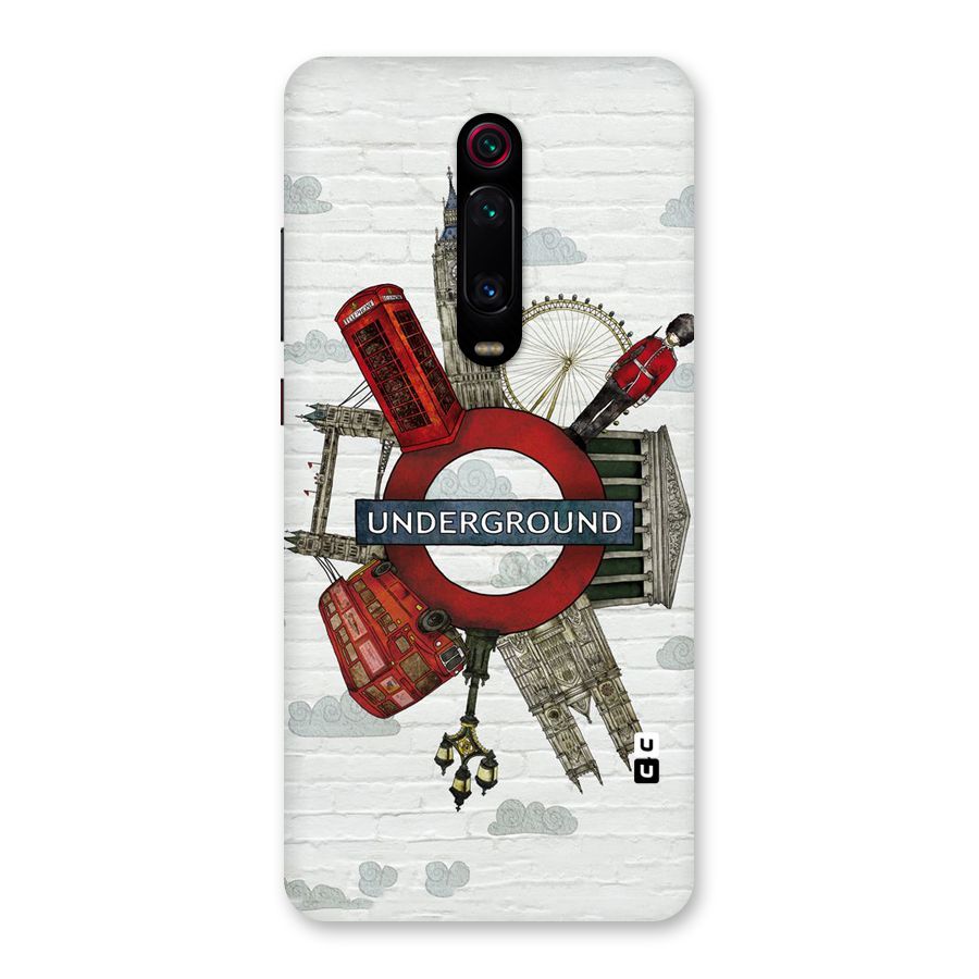 Underground Design Back Case for Redmi K20