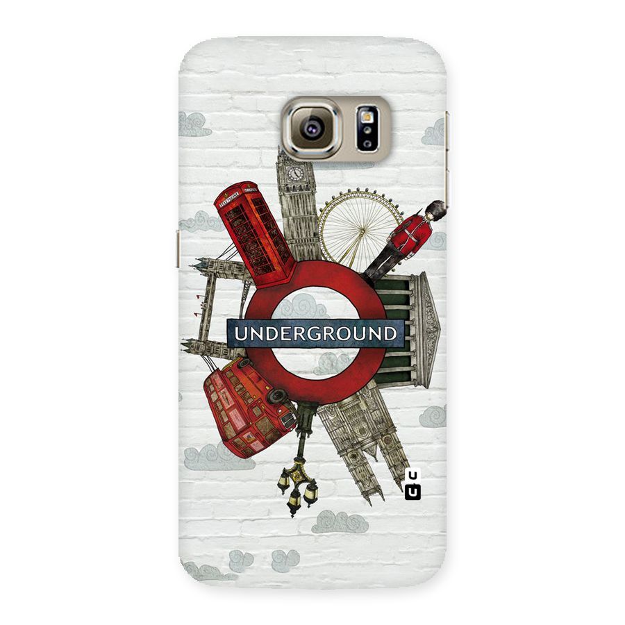 Underground Design Back Case for Samsung Galaxy S6 Edge