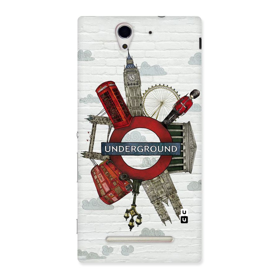 Underground Design Back Case for Sony Xperia C3