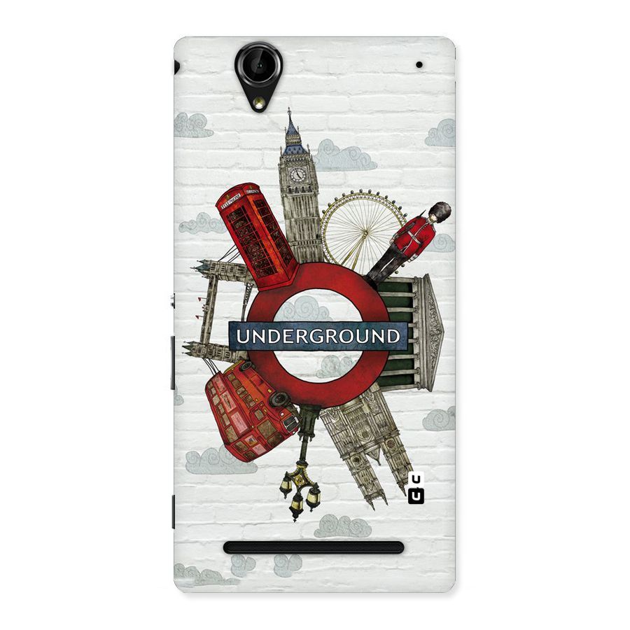 Underground Design Back Case for Sony Xperia T2