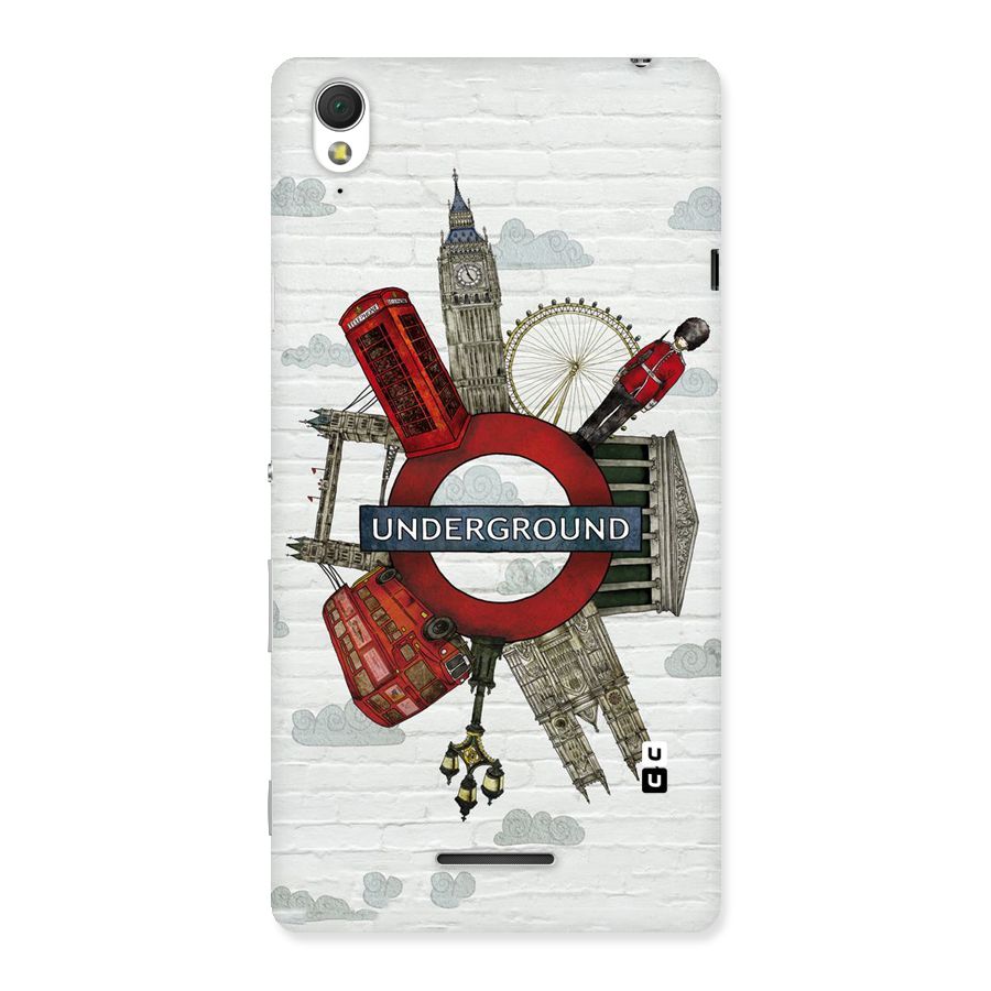 Underground Design Back Case for Sony Xperia T3
