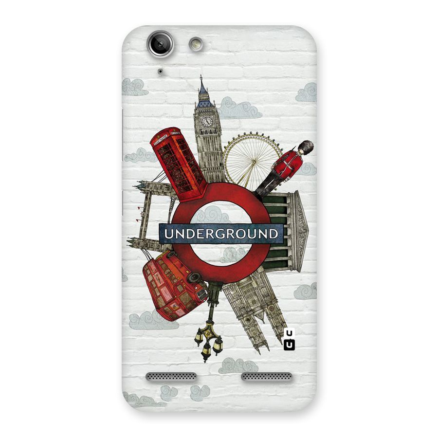 Underground Design Back Case for Vibe K5 Plus