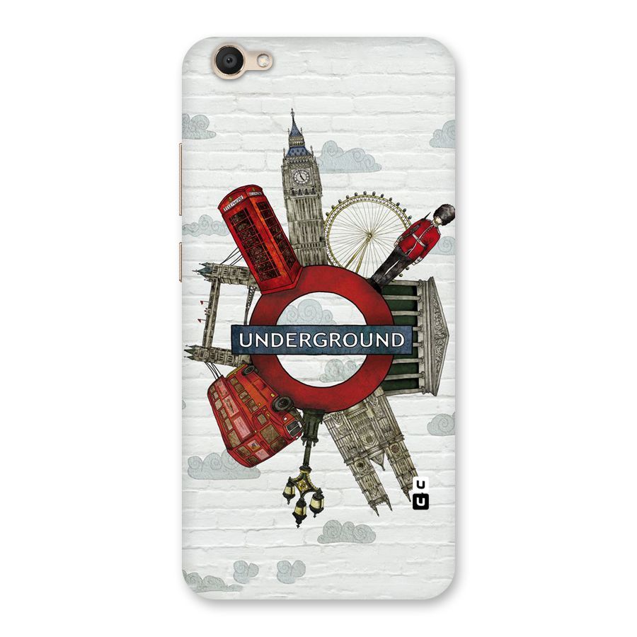 Underground Design Back Case for Vivo V5