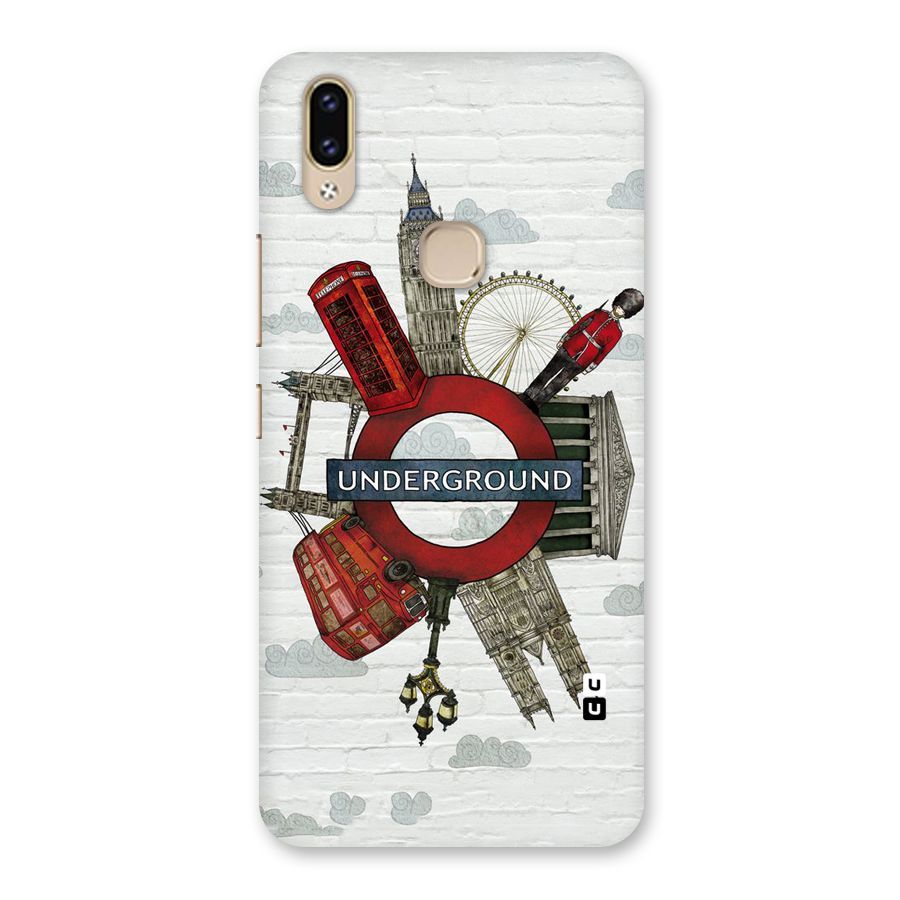Underground Design Back Case for Vivo V9 Youth