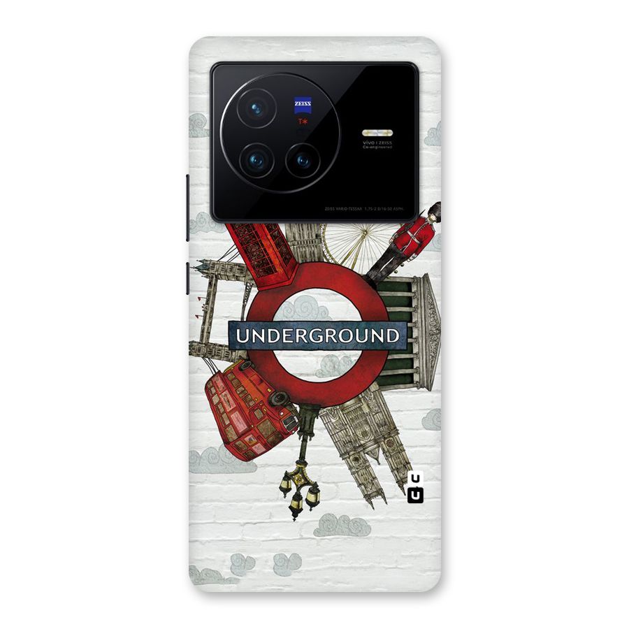 Underground Design Back Case for Vivo X80