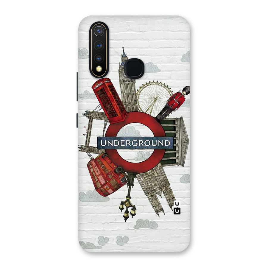 Underground Design Back Case for Vivo Y19