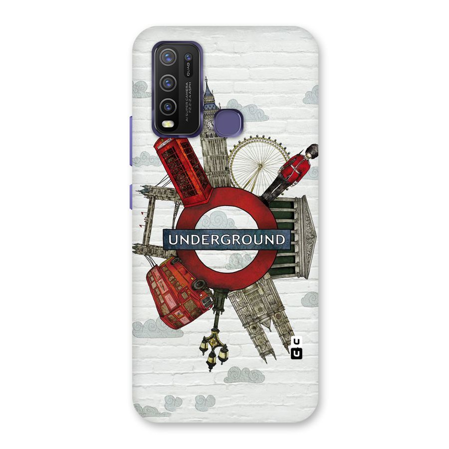 Underground Design Back Case for Vivo Y50