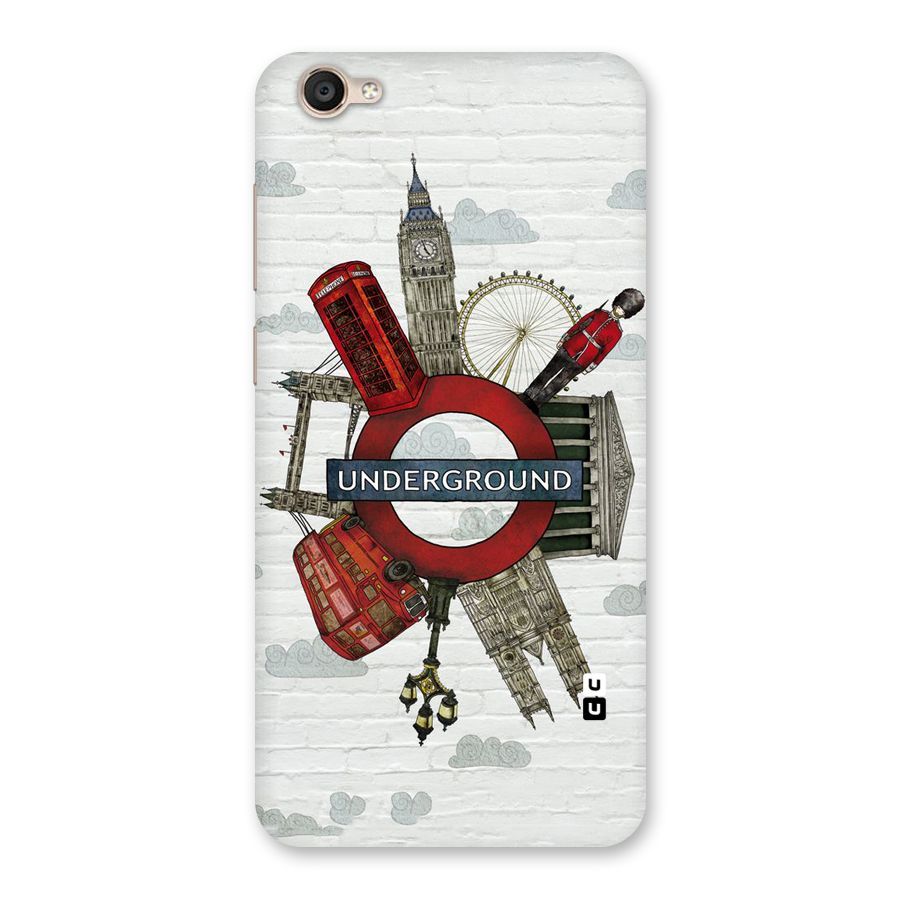 Underground Design Back Case for Vivo Y55s