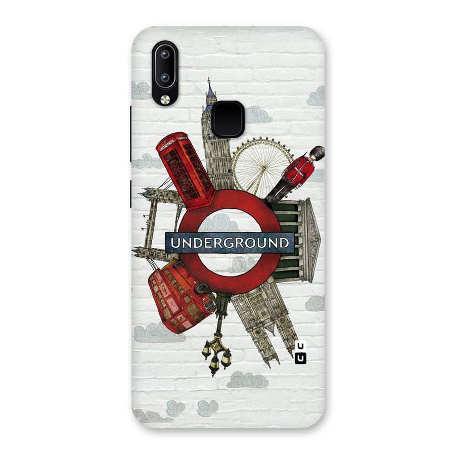 Underground Design Back Case for Vivo Y93