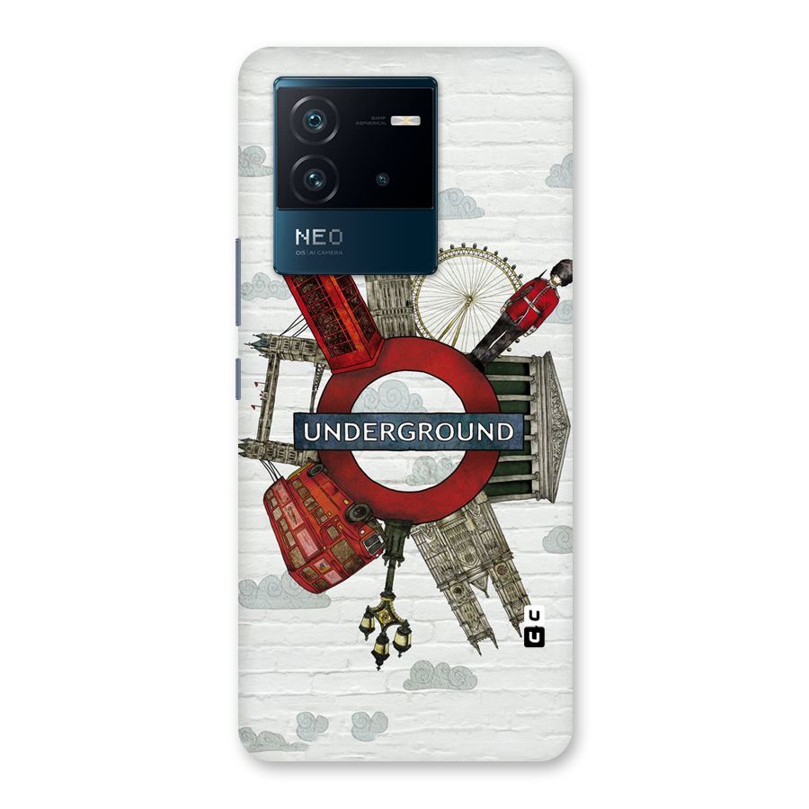 Underground Design Back Case for Vivo iQOO Neo 6 5G