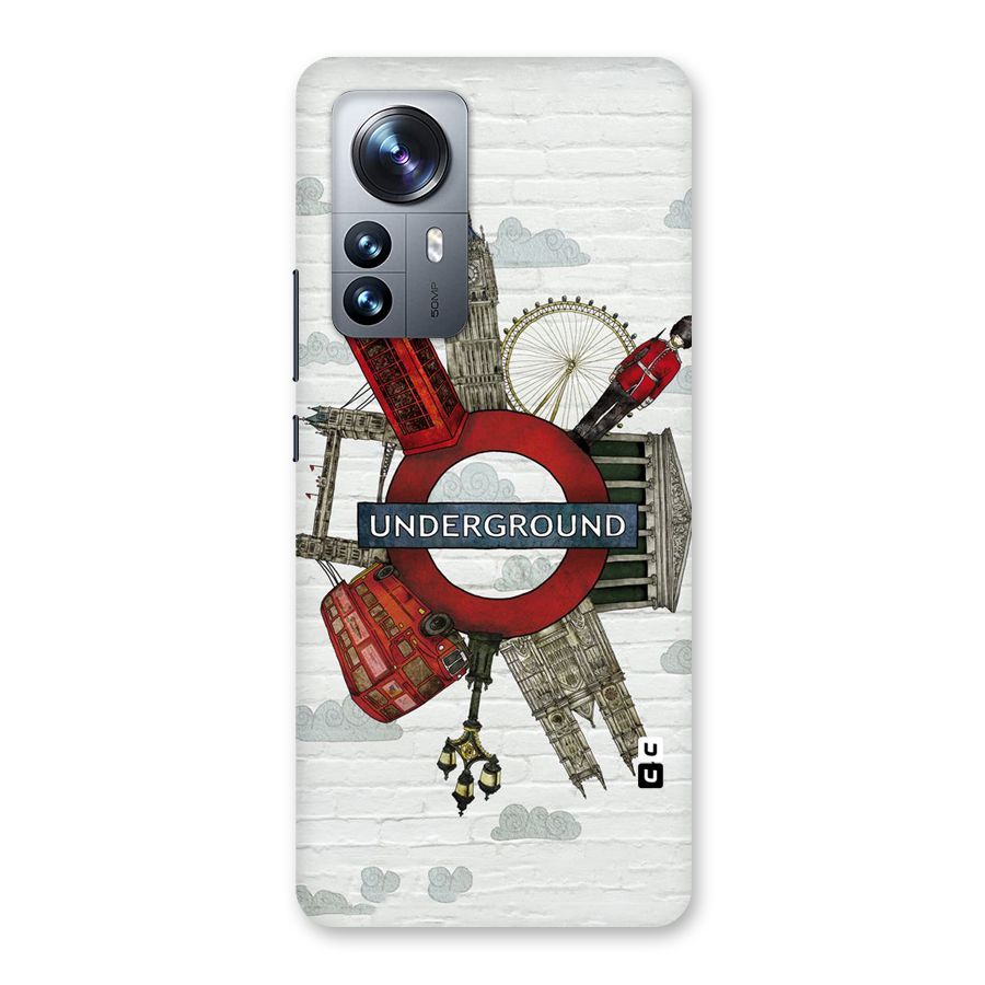 Underground Design Back Case for Xiaomi 12 Pro