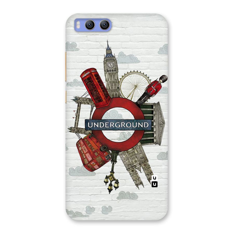 Underground Design Back Case for Xiaomi Mi 6