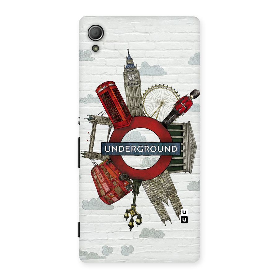 Underground Design Back Case for Xperia Z3 Plus