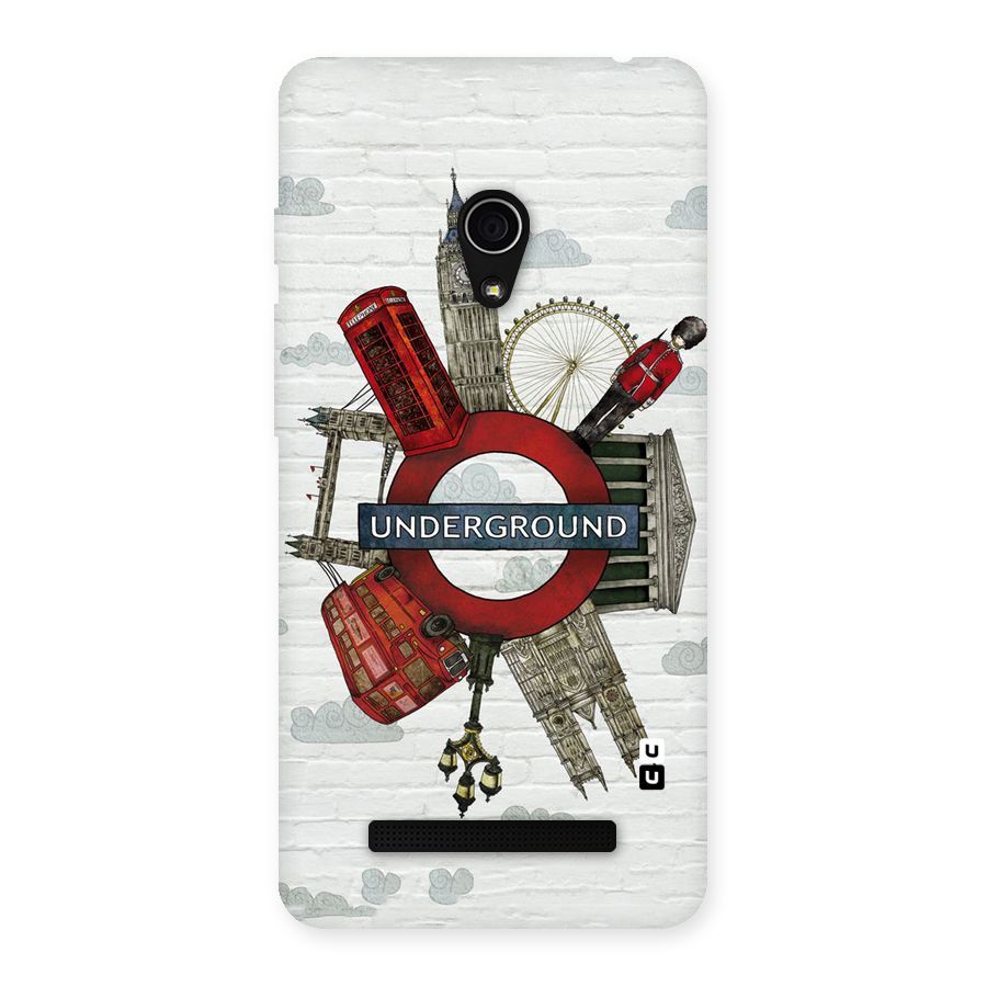 Underground Design Back Case for Zenfone 5