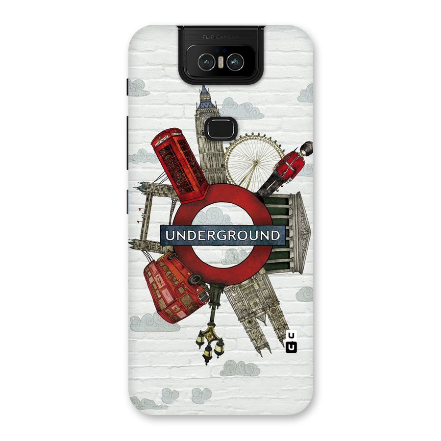 Underground Design Back Case for Zenfone 6z