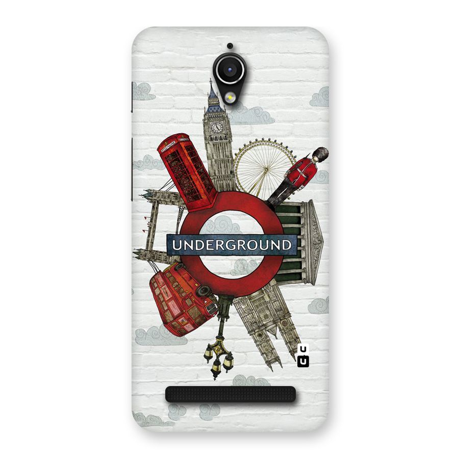 Underground Design Back Case for Zenfone Go