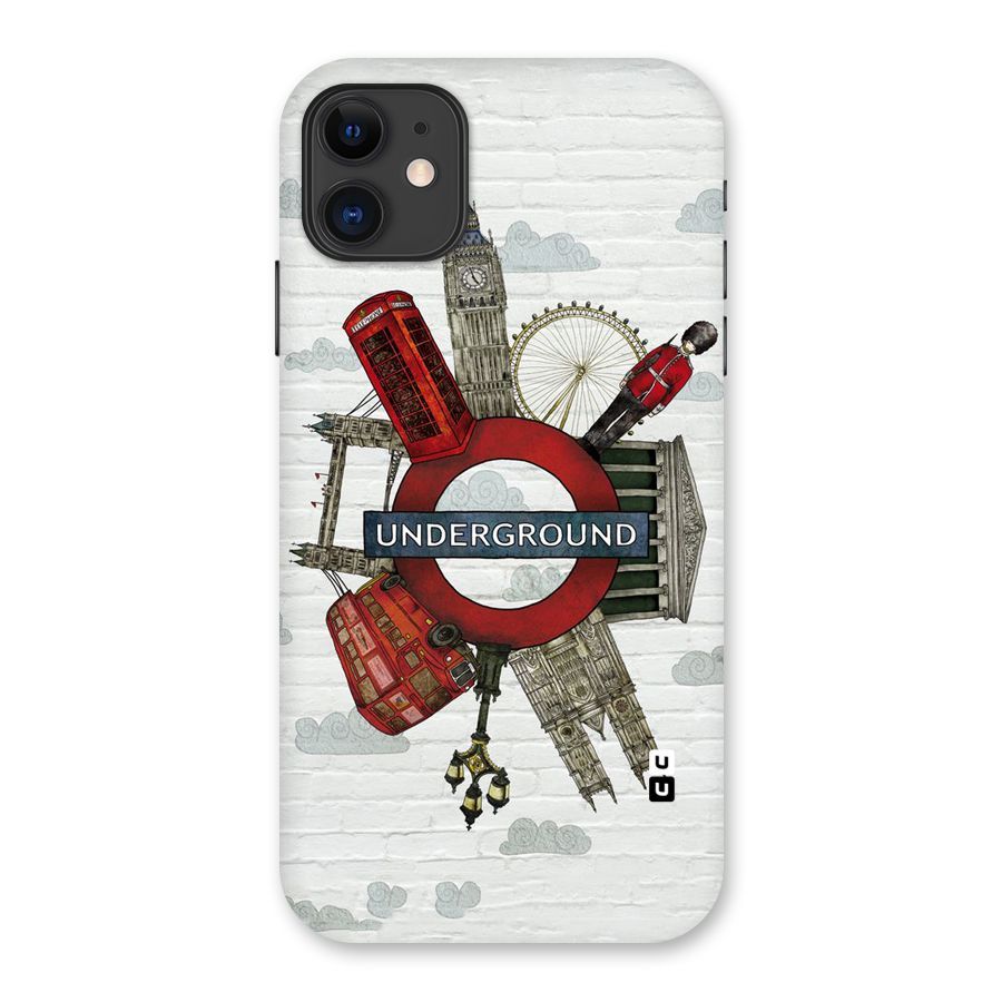 Underground Design Back Case for iPhone 11